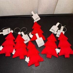 Target, red tree ornaments